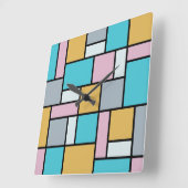 Theo Van Doesburg - Samenstelling 17 - Mondriaan K Vierkante Klok (Hoek)