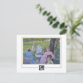 Théo van Rysselberghe #110 - Kunstmatig Briefkaart (Staand voorkant)