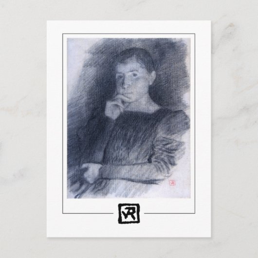 Théo van Rysselberghe #120 - Kunstmatig Briefkaart (Voorkant)