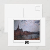 Théo van Rysselberghe #143 - Kunstmatig Briefkaart (Voorkant / Achterkant)