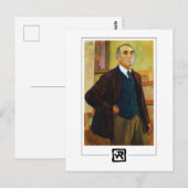 Théo van Rysselberghe #147 - Kunstmatig Briefkaart (Voorkant / Achterkant)