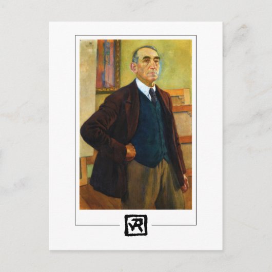 Théo van Rysselberghe #147 - Kunstmatig Briefkaart (Voorkant)