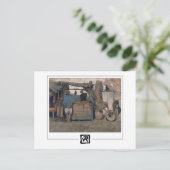 Théo van Rysselberghe #186 - Kunstmatig Briefkaart (Staand voorkant)