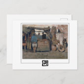 Théo van Rysselberghe #186 - Kunstmatig Briefkaart (Voorkant / Achterkant)