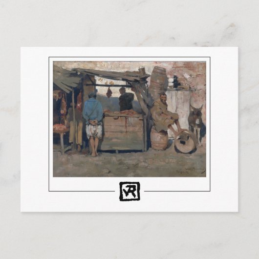 Théo van Rysselberghe #186 - Kunstmatig Briefkaart (Voorkant)