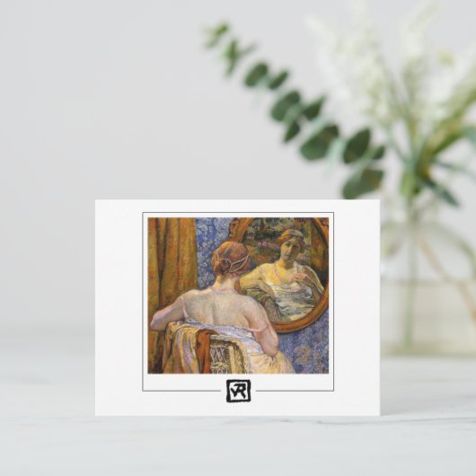 Théo van Rysselberghe #192 - Kunstmatig Briefkaart (Staand voorkant)