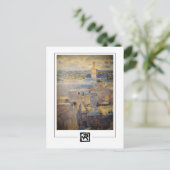 Théo van Rysselberghe #202 - Kunstmatig Briefkaart (Staand voorkant)