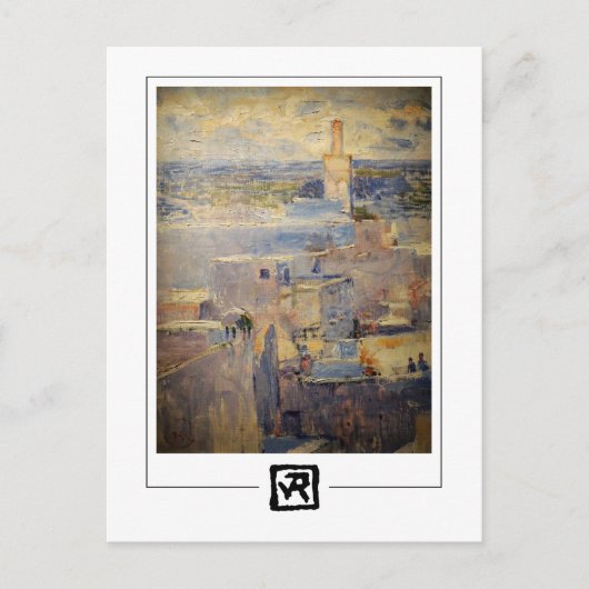 Théo van Rysselberghe #202 - Kunstmatig Briefkaart (Voorkant)