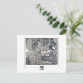 Théo van Rysselberghe #210 - Kunstmatig Briefkaart (Staand voorkant)