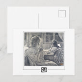 Théo van Rysselberghe #210 - Kunstmatig Briefkaart (Voorkant / Achterkant)