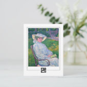 Théo van Rysselberghe #217 - Kunstmatig Briefkaart (Staand voorkant)