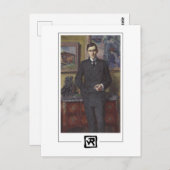 Théo van Rysselberghe #224 - Kunstmatig Briefkaart (Voorkant / Achterkant)