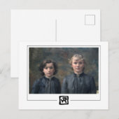 Théo van Rysselberghe #236 - Kunstmatig Briefkaart (Voorkant / Achterkant)