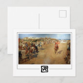 Théo van Rysselberghe #241 - Kunstmatig Briefkaart (Voorkant / Achterkant)