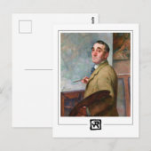 Théo van Rysselberghe #68 - Kunstmatig Briefkaart (Voorkant / Achterkant)