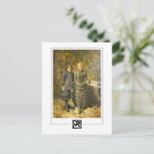 Théo van Rysselberghe #79 - Kunstmatig Briefkaart (Staand voorkant)
