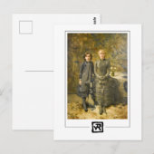 Théo van Rysselberghe #79 - Kunstmatig Briefkaart (Voorkant / Achterkant)