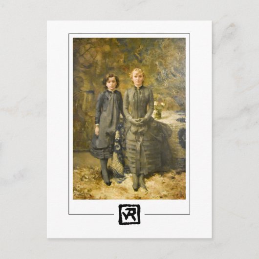 Théo van Rysselberghe #79 - Kunstmatig Briefkaart (Voorkant)