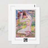 Théo van Rysselberghe #91 - Kunstkaart Briefkaart (Voorkant / Achterkant)