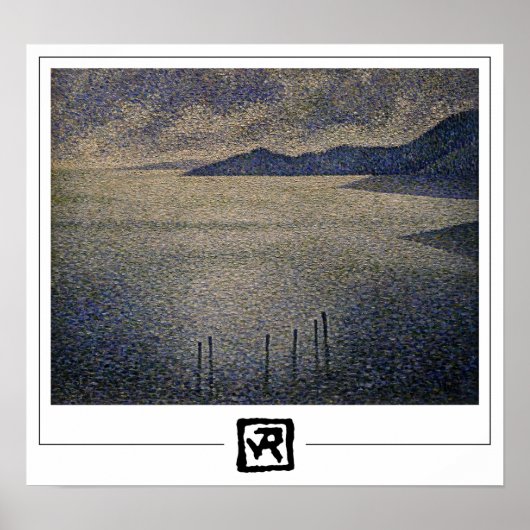 Théo van Rysselberghe Zedign Art Poster #10 (Voorkant)