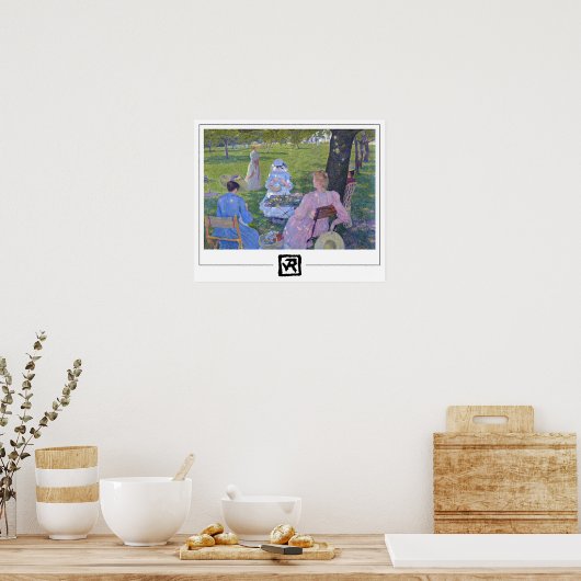 Théo van Rysselberghe Zedign Art Poster #110 (Keuken)