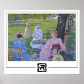 Théo van Rysselberghe Zedign Art Poster #110 (Voorkant)