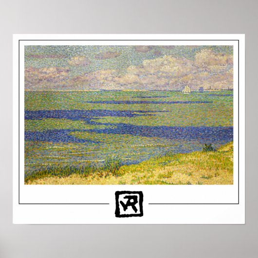 Théo van Rysselberghe Zedign Art Poster #12 (Voorkant)