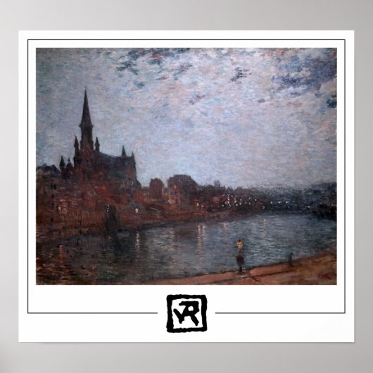 Théo van Rysselberghe Zedign Art Poster #143 (Voorkant)