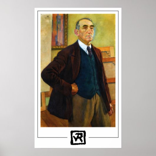 Théo van Rysselberghe Zedign Art Poster #147 (Voorkant)
