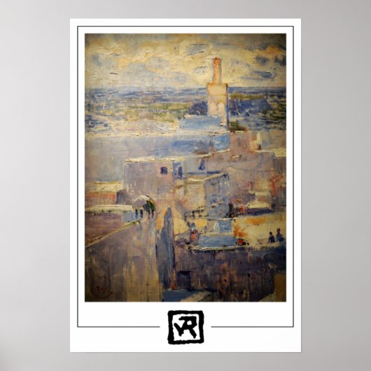 Théo van Rysselberghe Zedign Art Poster #202 (Voorkant)