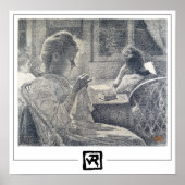 Théo van Rysselberghe Zedign Art Poster #210 (Voorkant)