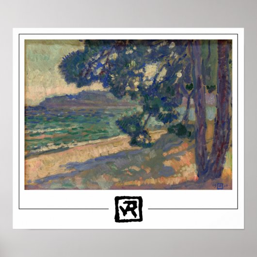 Théo van Rysselberghe Zedign Art Poster #216 (Voorkant)