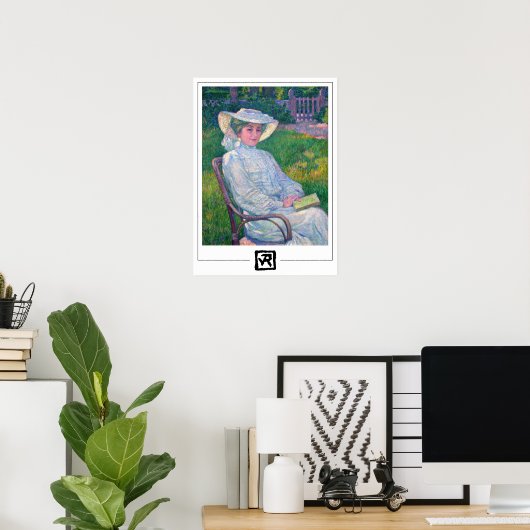 Théo van Rysselberghe Zedign Art Poster #217 (Thuiskantoor)