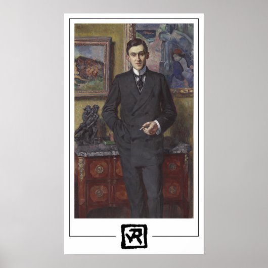 Théo van Rysselberghe Zedign Art Poster #224 (Voorkant)