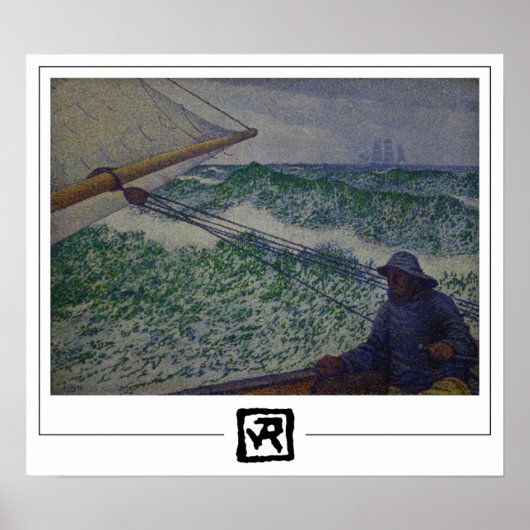 Théo van Rysselberghe Zedign Art Poster #27 (Voorkant)
