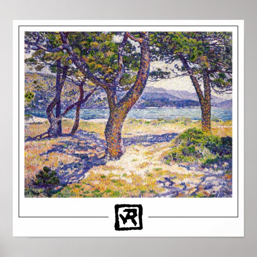 Théo van Rysselberghe Zedign Art Poster #4 (Voorkant)