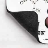 Theobromine (chemische molecule), actief bestandde muismat (Hoek)