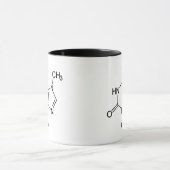 Theobromine Chocolate Molecule Chemische Schema Mok (Midden)