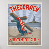 Theocracy Came. Poster (Voorkant)