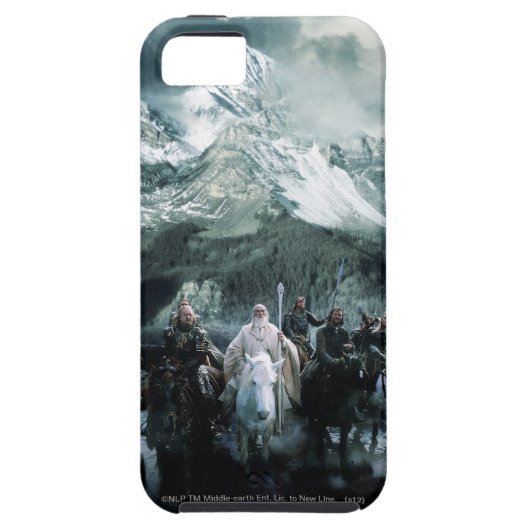 Theoden en de Fellowship Case-Mate iPhone Case (Achterkant)