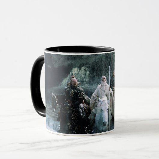 Theoden en de Fellowship Mok (Voorkant links)