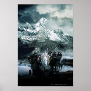Theoden en de Fellowship Poster