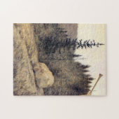 Theodor Kittelsen - Op onder Fjeldet-toner en Lur Legpuzzel (Horizontaal)