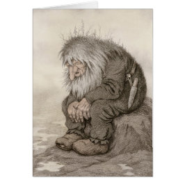 Theodor Kittelsen Troll vraagt zich af hoe de oude