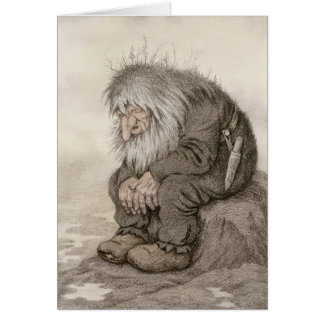 Theodor Kittelsen Troll vraagt zich af hoe de oude