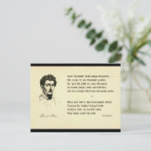 Theodor Körner Briefkaart (Staand voorkant)