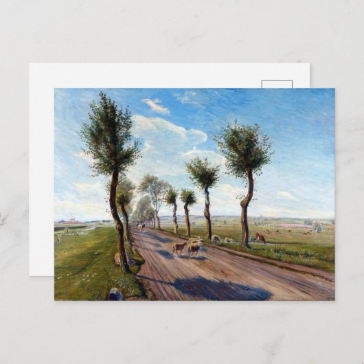 Theodor Philipsen Country Road bij Faaopenbaarjle Briefkaart (Voorkant / Achterkant)