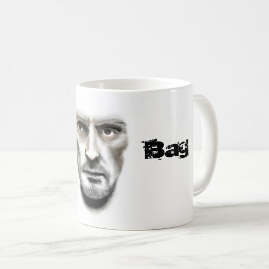 theodore bagwell T-zak. Koffiemok (Voorkant rechts)