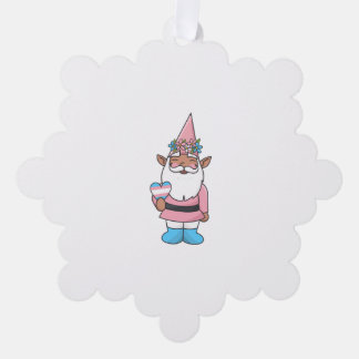 Theodore de transgender gnoom ornament kaart
