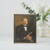 Theodore Fontane, 1883 Briefkaart (Staand voorkant)